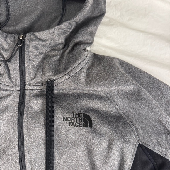 The North Face Charcoal and Black women’s full zip Hoodie XL - Picture 3 of 6